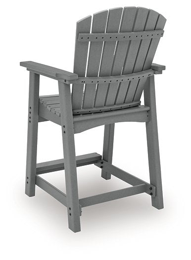 Sanctuary Beach Outdoor Counter Height Bar Stool (Set of 2) - Theo's Factory Direct Mattress & Furniture (Columbus, OH)