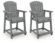 Sanctuary Beach Outdoor Counter Height Bar Stool (Set of 2) - Theo's Factory Direct Mattress & Furniture (Columbus, OH)