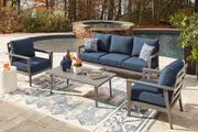 Gali Outdoor Sofa/Chairs/Table Set (Set of 4) - Theo's Factory Direct Mattress & Furniture (Columbus, OH)
