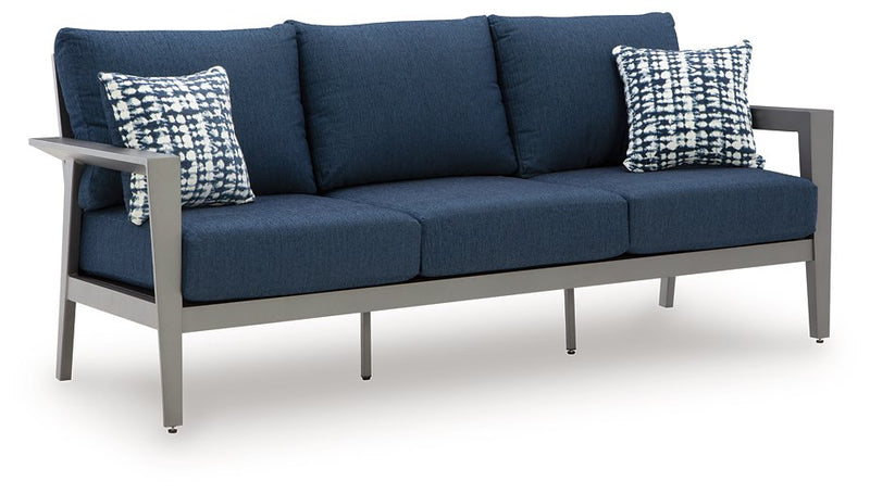 Gali Outdoor Sofa/Chairs/Table Set (Set of 4) - Theo's Factory Direct Mattress & Furniture (Columbus, OH)