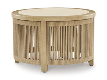 Spooners Cove Outdoor Coffee Table - Theo's Factory Direct Mattress & Furniture (Columbus, OH)