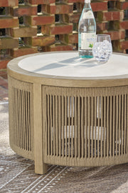 Spooners Cove Outdoor Coffee Table - Theo's Factory Direct Mattress & Furniture (Columbus, OH)