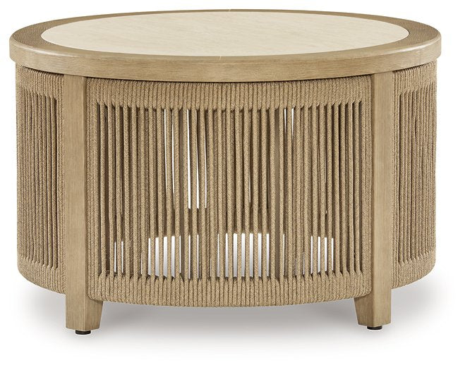 Spooners Cove Outdoor Coffee Table - Theo's Factory Direct Mattress & Furniture (Columbus, OH)