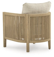 Spooners Cove Outdoor Lounge Chair with Cushion (Set of 2) - Theo's Factory Direct Mattress & Furniture (Columbus, OH)