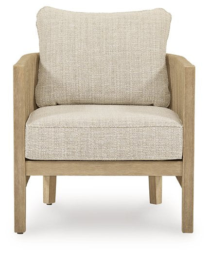 Spooners Cove Outdoor Lounge Chair with Cushion (Set of 2) - Theo's Factory Direct Mattress & Furniture (Columbus, OH)