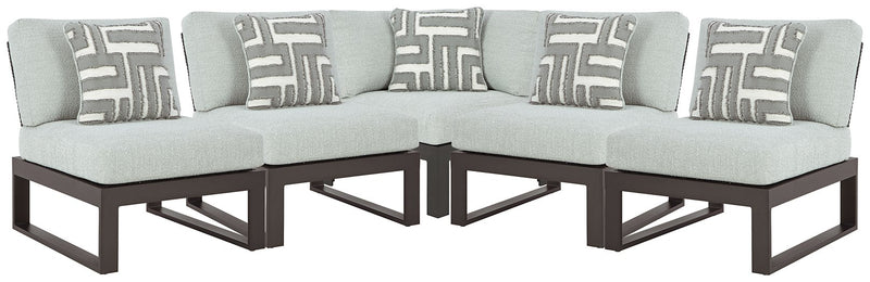 Beachloft Outdoor Seating Set - Theo's Factory Direct Mattress & Furniture (Columbus, OH)