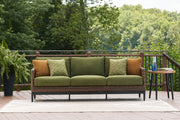 Horizon Hall Outdoor Sofa with Cushion - Theo's Factory Direct Mattress & Furniture (Columbus, OH)