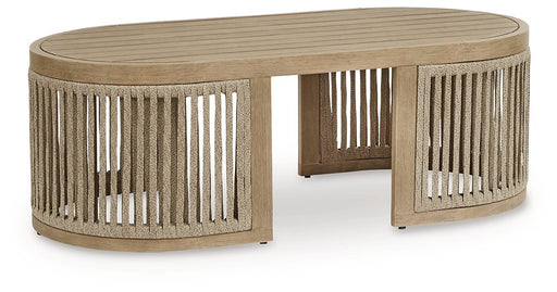 Serena Shores Outdoor Coffee Table - Theo's Factory Direct Mattress & Furniture (Columbus, OH)