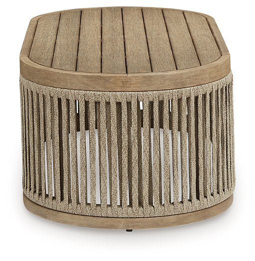 Serena Shores Outdoor Coffee Table - Theo's Factory Direct Mattress & Furniture (Columbus, OH)