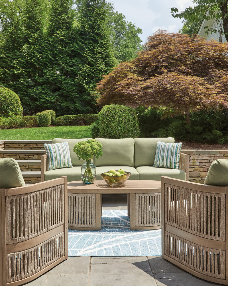 Serena Shores Outdoor Seating Set - Theo's Factory Direct Mattress & Furniture (Columbus, OH)
