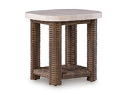 Dolan Creek Outdoor End Table - Theo's Factory Direct Mattress & Furniture (Columbus, OH)