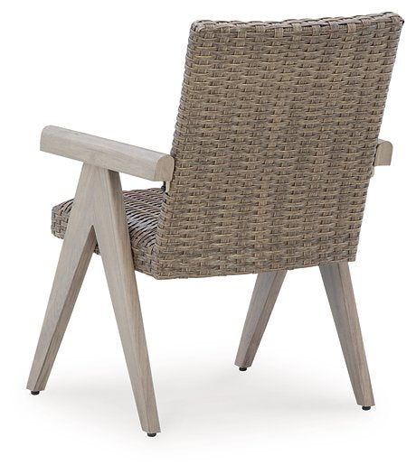 Cliff Trails Outdoor Arm Chair (Set of 2) - Theo's Factory Direct Mattress & Furniture (Columbus, OH)