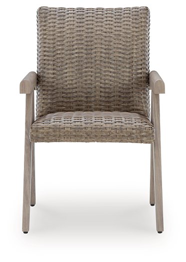 Cliff Trails Outdoor Arm Chair (Set of 2) - Theo's Factory Direct Mattress & Furniture (Columbus, OH)