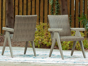 Cliff Trails Outdoor Arm Chair (Set of 2) - Theo's Factory Direct Mattress & Furniture (Columbus, OH)