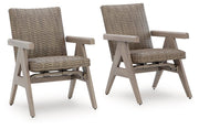 Cliff Trails Outdoor Rocking Arm Chair (Set of 2) - Theo's Factory Direct Mattress & Furniture (Columbus, OH)