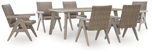 Cliff Trails Outdoor Dining Package - Theo's Factory Direct Mattress & Furniture (Columbus, OH)