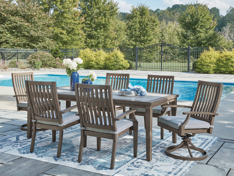 Rainier Ranch Outdoor Dining Package - Theo's Factory Direct Mattress & Furniture (Columbus, OH)