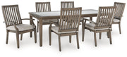 Rainier Ranch Outdoor Dining Package - Theo's Factory Direct Mattress & Furniture (Columbus, OH)