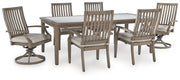 Rainier Ranch Outdoor Dining Package - Theo's Factory Direct Mattress & Furniture (Columbus, OH)