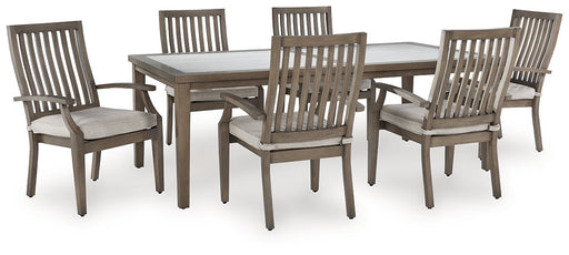Rainier Ranch Outdoor Dining Package - Theo's Factory Direct Mattress & Furniture (Columbus, OH)