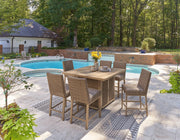 Walton Bridge Outdoor Dining Set - Theo's Factory Direct Mattress & Furniture (Columbus, OH)