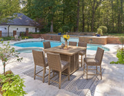 Walton Bridge Outdoor Dining Set - Theo's Factory Direct Mattress & Furniture (Columbus, OH)