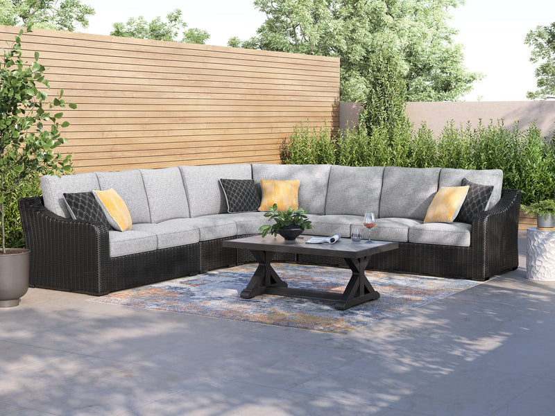 Beachcroft Outdoor Sectional - Theo's Factory Direct Mattress & Furniture (Columbus, OH)