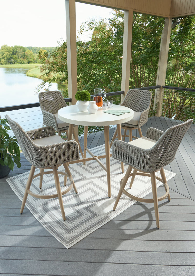 Seton Creek Outdoor Dining Package - Theo's Factory Direct Mattress & Furniture (Columbus, OH)