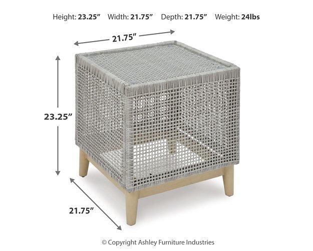 Seton Creek Outdoor Seating Set - Theo's Factory Direct Mattress & Furniture (Columbus, OH)