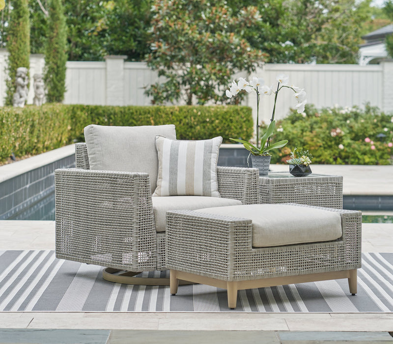Seton Creek Outdoor Seating Set - Theo's Factory Direct Mattress & Furniture (Columbus, OH)