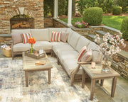 Clare View Outdoor Sectional - Theo's Factory Direct Mattress & Furniture (Columbus, OH)