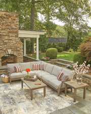 Clare View Outdoor Sectional - Theo's Factory Direct Mattress & Furniture (Columbus, OH)
