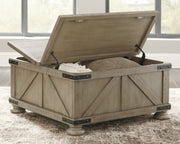 Aldwin Coffee Table With Storage - Theo's Factory Direct Mattress & Furniture (Columbus, OH)