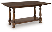 Sturlayne Flip Top Sofa Table - Theo's Factory Direct Mattress & Furniture (Columbus, OH)