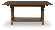 Sturlayne Flip Top Sofa Table - Theo's Factory Direct Mattress & Furniture (Columbus, OH)