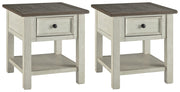 Bolanburg End Table Set - Theo's Factory Direct Mattress & Furniture (Columbus, OH)