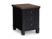 Wildenauer Chairside End Table - Theo's Factory Direct Mattress & Furniture (Columbus, OH)