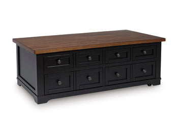 Wildenauer Lift-Top Coffee Table - Theo's Factory Direct Mattress & Furniture (Columbus, OH)