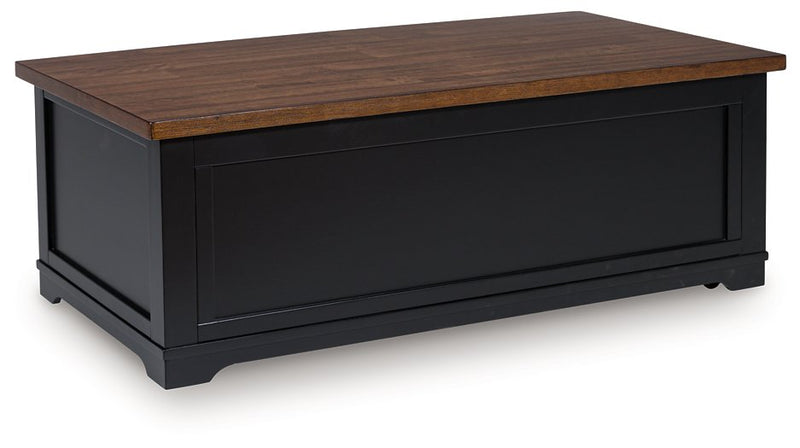 Wildenauer Lift-Top Coffee Table - Theo's Factory Direct Mattress & Furniture (Columbus, OH)