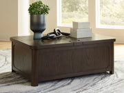 Breckington Coffee Table With Storage - Theo's Factory Direct Mattress & Furniture (Columbus, OH)