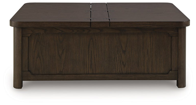 Breckington Coffee Table With Storage - Theo's Factory Direct Mattress & Furniture (Columbus, OH)