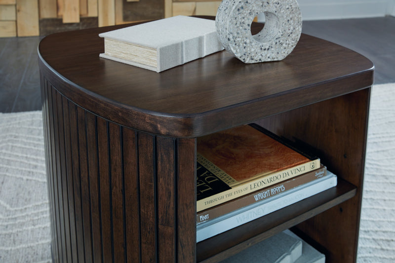 Korestone End Table - Theo's Factory Direct Mattress & Furniture (Columbus, OH)