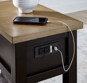 Drazmine Chairside End Table - Theo's Factory Direct Mattress & Furniture (Columbus, OH)