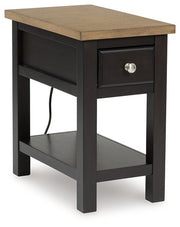 Drazmine Chairside End Table - Theo's Factory Direct Mattress & Furniture (Columbus, OH)