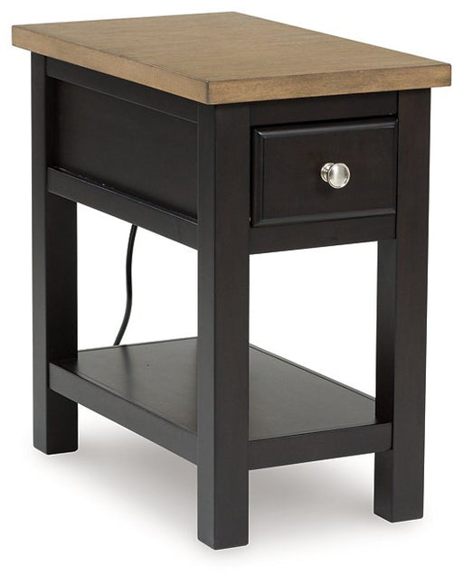 Drazmine Chairside End Table - Theo's Factory Direct Mattress & Furniture (Columbus, OH)