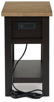 Drazmine Chairside End Table - Theo's Factory Direct Mattress & Furniture (Columbus, OH)