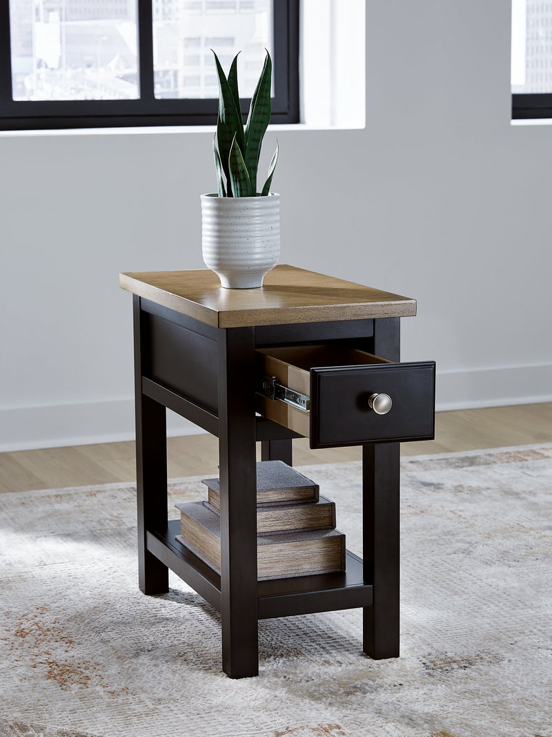 Drazmine Chairside End Table - Theo's Factory Direct Mattress & Furniture (Columbus, OH)