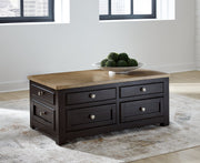 Drazmine Lift-Top Coffee Table - Theo's Factory Direct Mattress & Furniture (Columbus, OH)