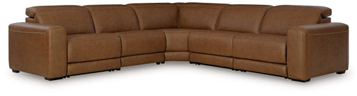 Magic Man 5-Piece Power Reclining Sectional - Theo's Factory Direct Mattress & Furniture (Columbus, OH)