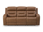 Knightington Power Reclining Sofa with Audio Seating - Theo's Factory Direct Mattress & Furniture (Columbus, OH)